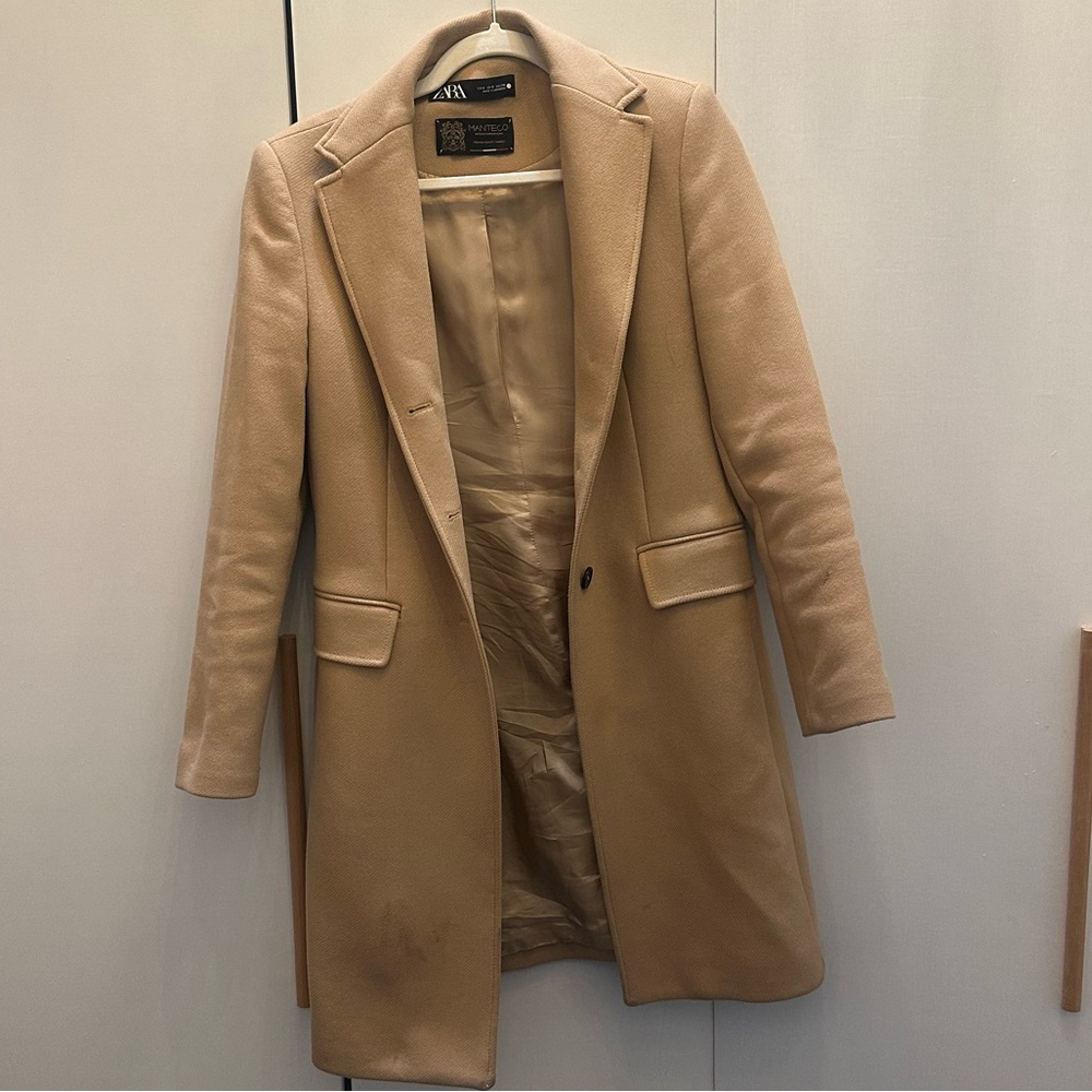 Zara Manteco Wool Pea coat